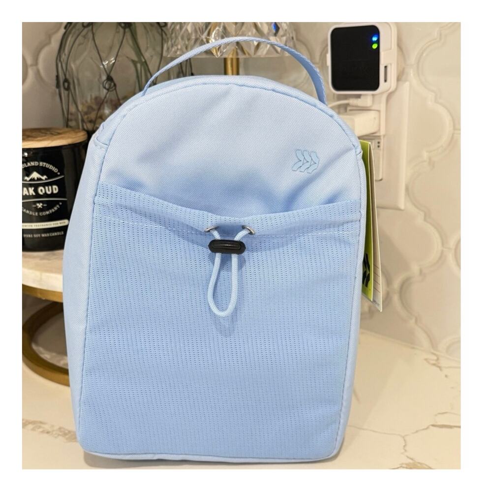 All In Motion Insulated Lunch Tote Light Blue Sport Cooler Bag Mesh Pocket NWT